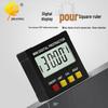 Digital Magnetic Inclinometer and Protractor with Four-Sided Angle Measurement