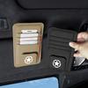Sun Visor Card Bag Storage Clip Glasses Storage Accessories For Jeep Wrangler Rubicon Renegade Compass Grand Cherokee Patriot JK