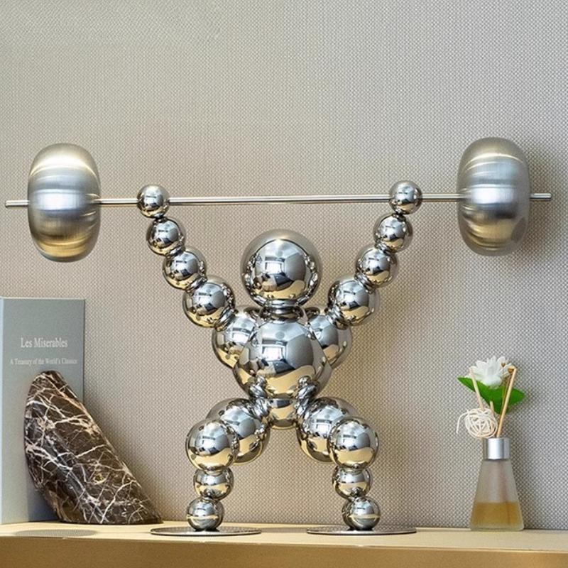 Modern Figurines Creative Desk Accessories Miniature Art Sculptures for Office Original and Funny Ornaments for Living Rooms