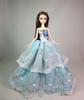 15pcs/lot Doll Accessories For Barbie Doll Outfits = 5pcs Wedding Dresses & 10pairs Shoes 1/6 Doll Clothes For Barbie Dolls