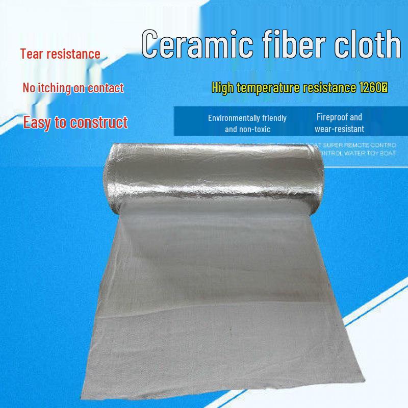 Tessuto Ignifugo in Fibra Ceramica Silico-Allumina Resistente alle Alte Temperature