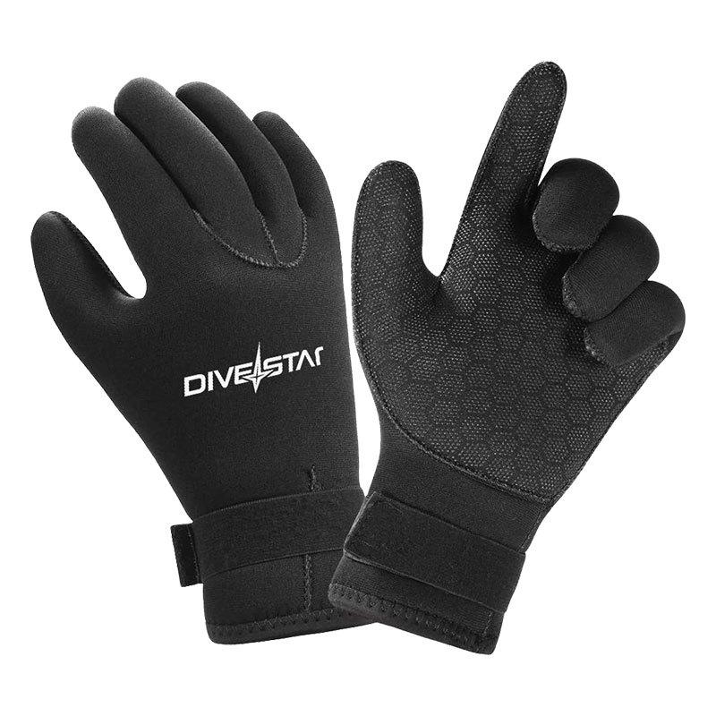 Substar 3/5mm Anti-Slip Diving Gloves: Snorkeling, Surfing, Anti-Cut, Warm, Wear-Resistant; Ideal for Winter Swimming & Fishing.