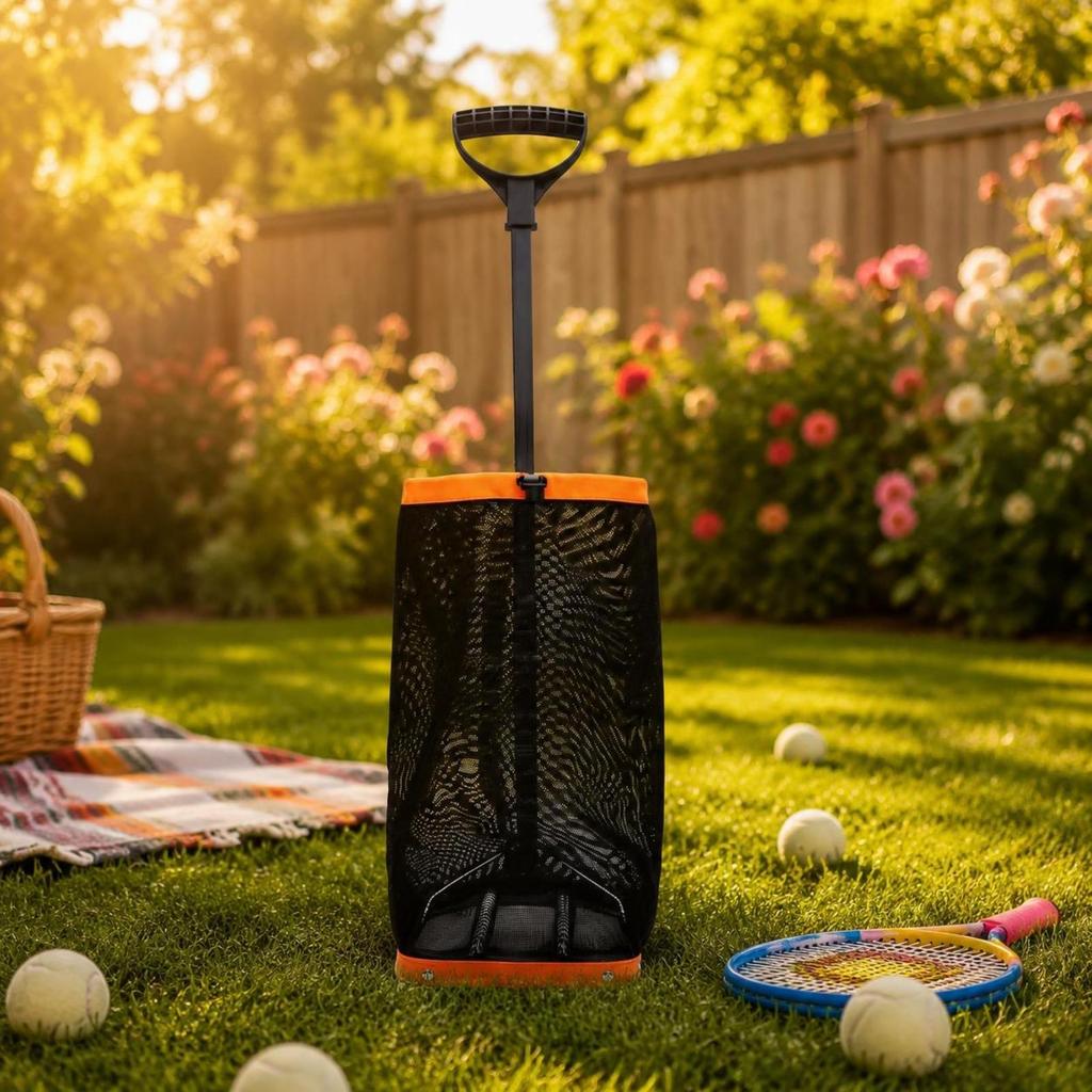 Adjustable Ball Picker Scoop-Design Pickleball Easy Pickup