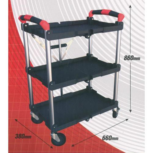 WIZ'A Arcland Sakamoto Lightweight Folding Tool Cart N01070