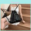 Pu Satin Drawstring Ladies Bag With Drawstring Design For Daily Use