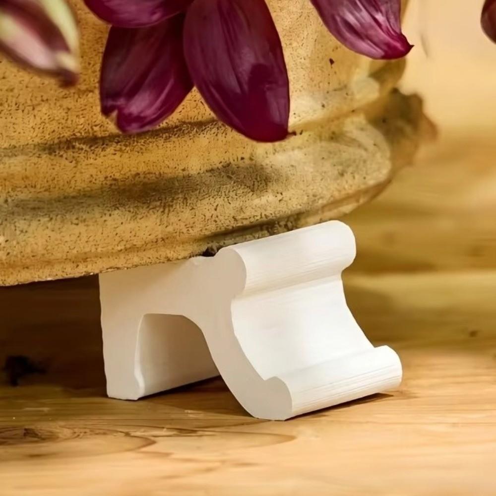 3PCS Decorative Pot Feet 3D Printed Plant Pot Supports Pot Elevator Plant Saucers  Home Decor