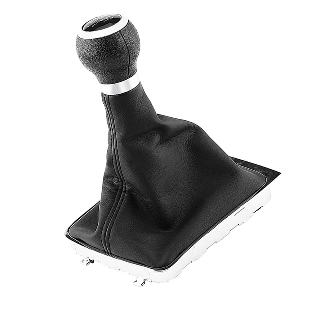 5 Speed Car Gear Shift Knob Gearstick Gaiter Boot Frame Kit for  Passat B6 20062010