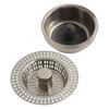 For Standard Sinks Kitchen Sink Stopper Stainless Steel Sink Stopper Kitchen Use 2.76 To 3.38 Inches Stainless Steel Filters