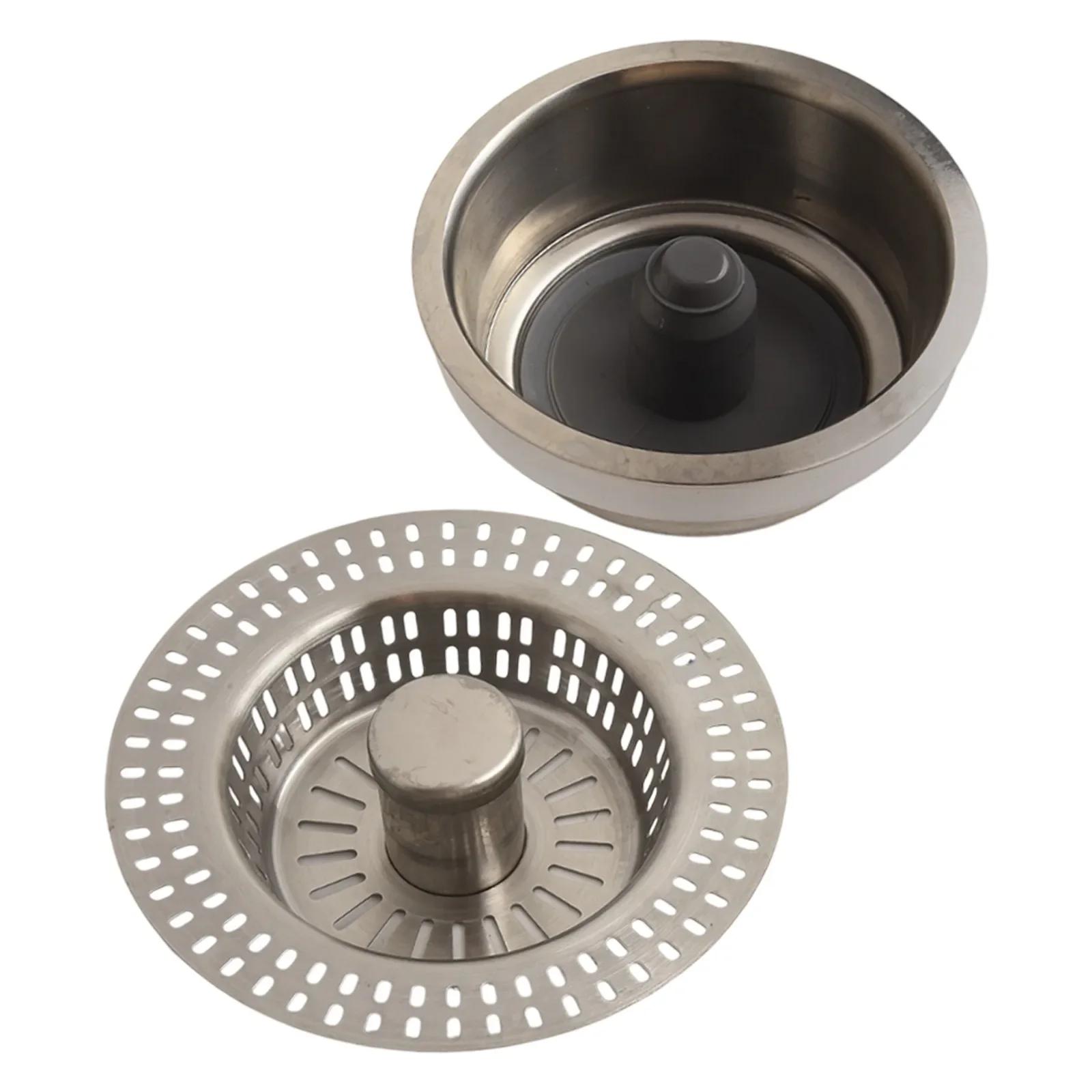 For Standard Sinks Kitchen Sink Stopper Stainless Steel Sink Stopper Kitchen Use 2.76 To 3.38 Inches Stainless Steel Filters China Mainland