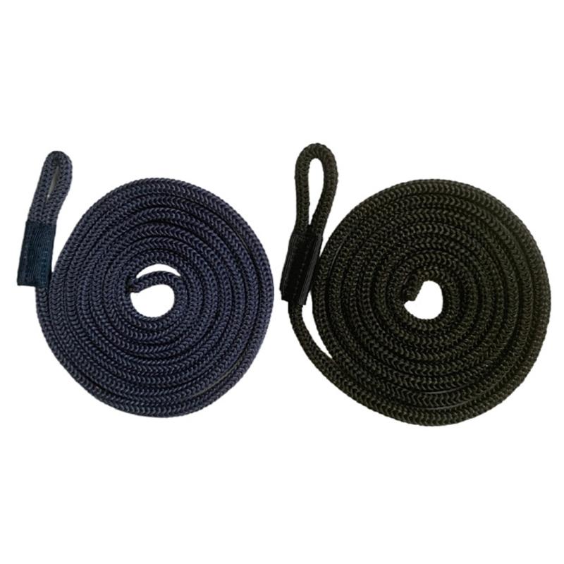 5FT BumpersWhips Rope Docking DoubleBraided Marine FendersLine with Eye Boat Mooring Line For Yacht Accessories Durable