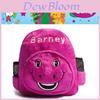 Mochila de Dinossauro de Pelúcia Barney e Seus Amigos para Jardim de Infância Leve e Macia para Crianças Pequenas