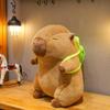 Capybara Plush Simulation Capibara Anime Fluffty Toy Cute Doll Stuffed Animals Soft Doll Plush Girls  Christmas Birthday Gift