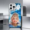 Singer K-Katy P-Perry-KP    Phone Case For iPhone 17,16,15,14,13,12,11 Plus,Pro Max,XS,Colored silver phone case