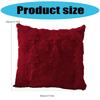 Christmas Celebration Pillow Cover With Invisible Closure Simple Cleaning Sturdy for Living Room Bedroom