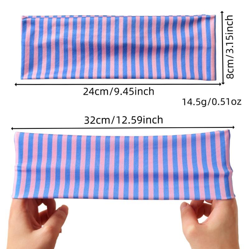 Wide-brimmed, High-elasticity, Fashionable Headband Hair Accessory for Sports, Yoga, Sweat Absorption, Breathable Hair Tie