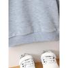 European Size Cute Printed Pattern Baby Unisex Comfortable and Simple Round Neck Hoodie