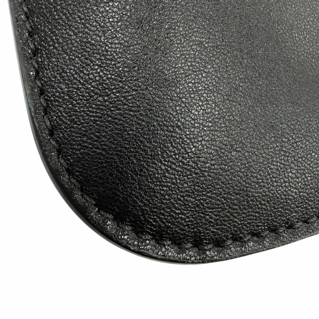 Great JIL SANDER Mobile case GIRO PHONE CASE black leather Women Used