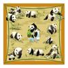 Low MOQ Custom Hand Rolled Twill Silk Scarf 100% Mulberry Silk Custom Digital Printed Women Bandana Headscarf Customizable