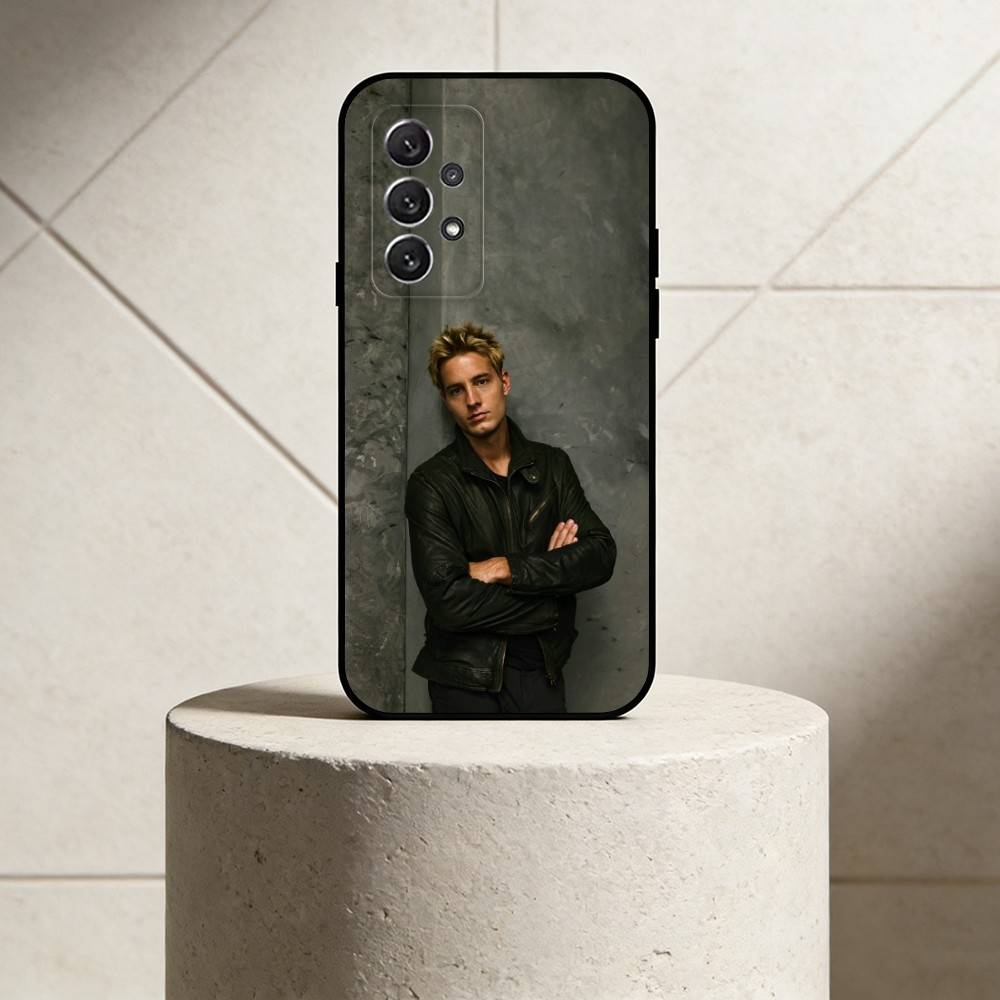 J-Justin Hartley Phone Case For Samsung S25,24,23,22,30,21,10,9,Ultra,Plus,Lite Soft Black Case Samsung S20plus5G