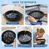 Foldable Silicone Facial Ice Bath Bowl for Facials Puffiness Cold Therapy Portable Cryo Dipping Skin Care Washbowl Beauty Tool