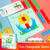 Montessori Stacking & Shape Matching Toy for Girls: Kindergarten Baby Early Education Puzzle