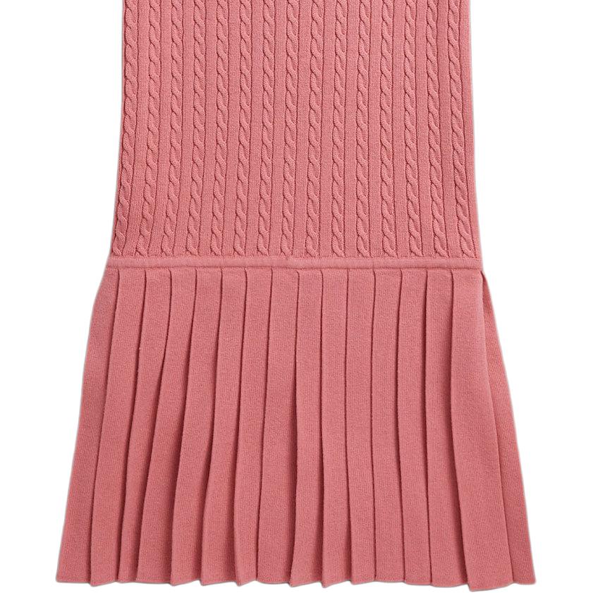 Polo Ralph Lauren Mini Cable Knit Short Sleeve Dress Kids Dresses CWPODRSG3D21151-650
