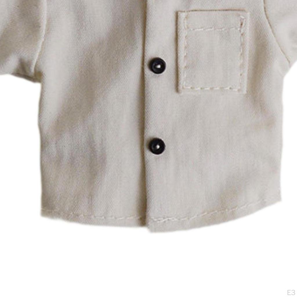1/12 Miniature Doll T Shirt Accessories Cosplay Fashion Multifunctional Costume Clothes