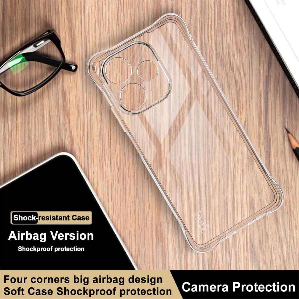 IMAK For Oppo A5 Pro 5G (Global)/4G (Global) Case TPU Phone Cover Airbag Shockproof Protection
