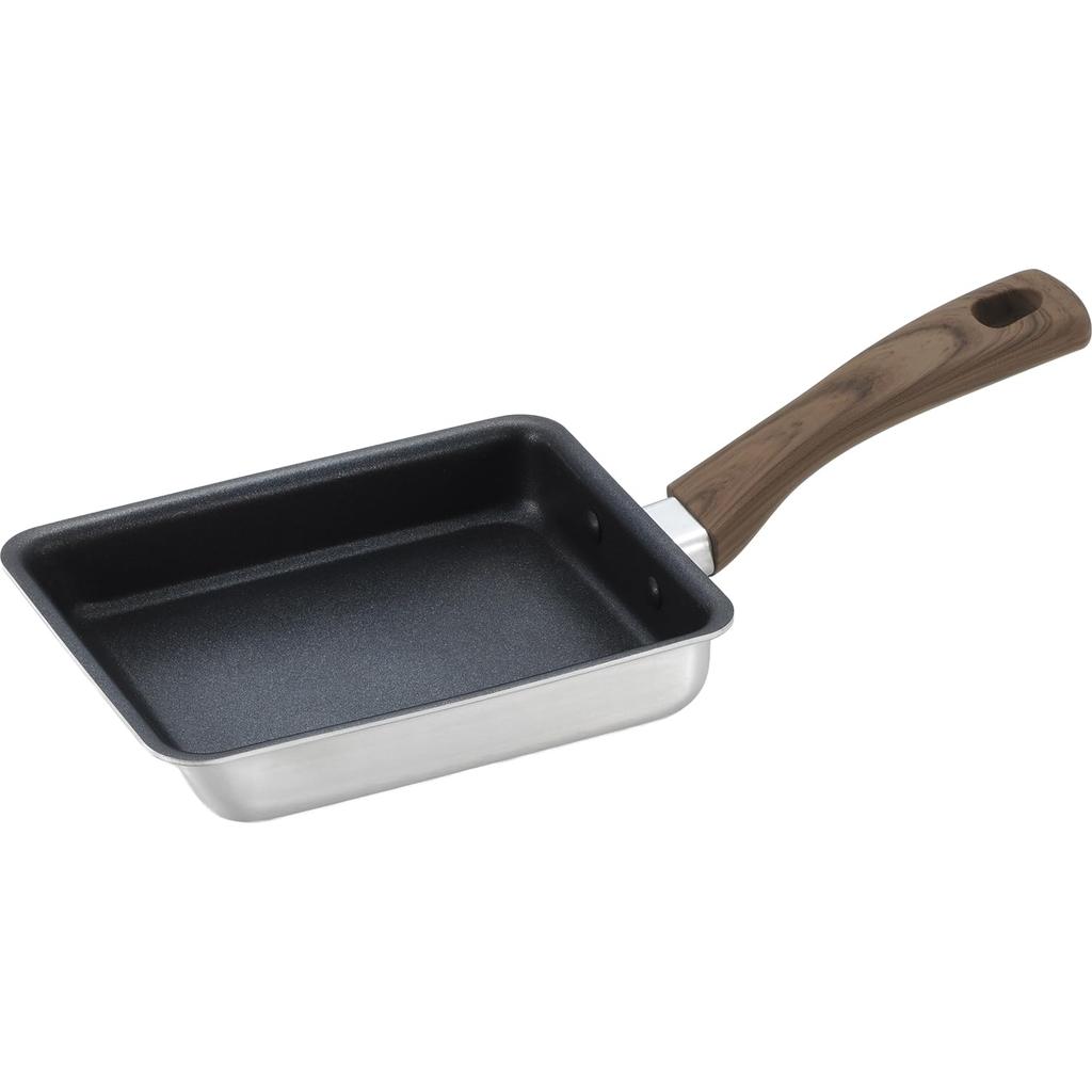 Wahei Freiz dancyu Aluminum Steel Egg IH and Gas Triple-Layer Pan, Compatible, DA-47