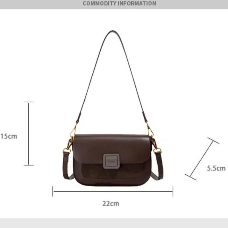 Fashion Single Shoulder Bags, Diagonal Cross Style Crossbody Bag for Women Designer Brand Messenger Bag
