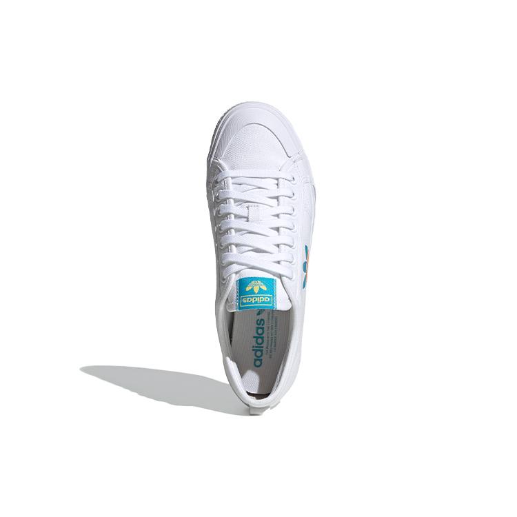 Adidas Nizza Trefoil 'White Blue' FY2259