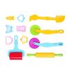 11-Piece Creative Clay Animal Mold & Painting Tool Set for Kids