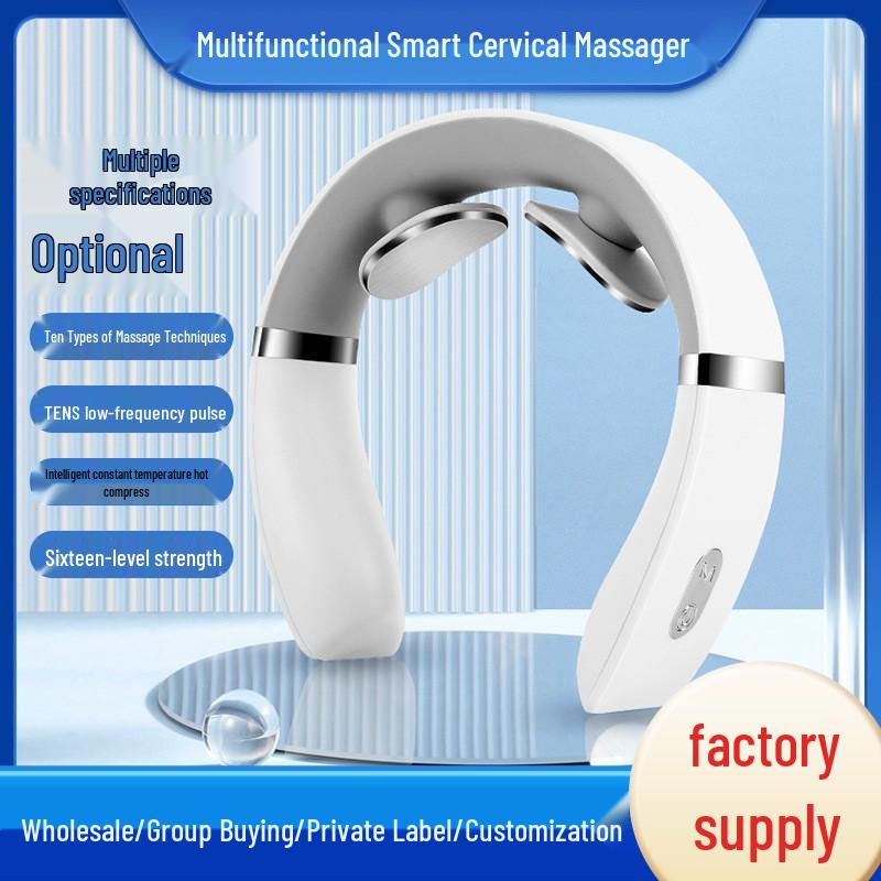 Multi-functional Electric Neck and Shoulder Massager for Home Physiotherapy and Company Gifts