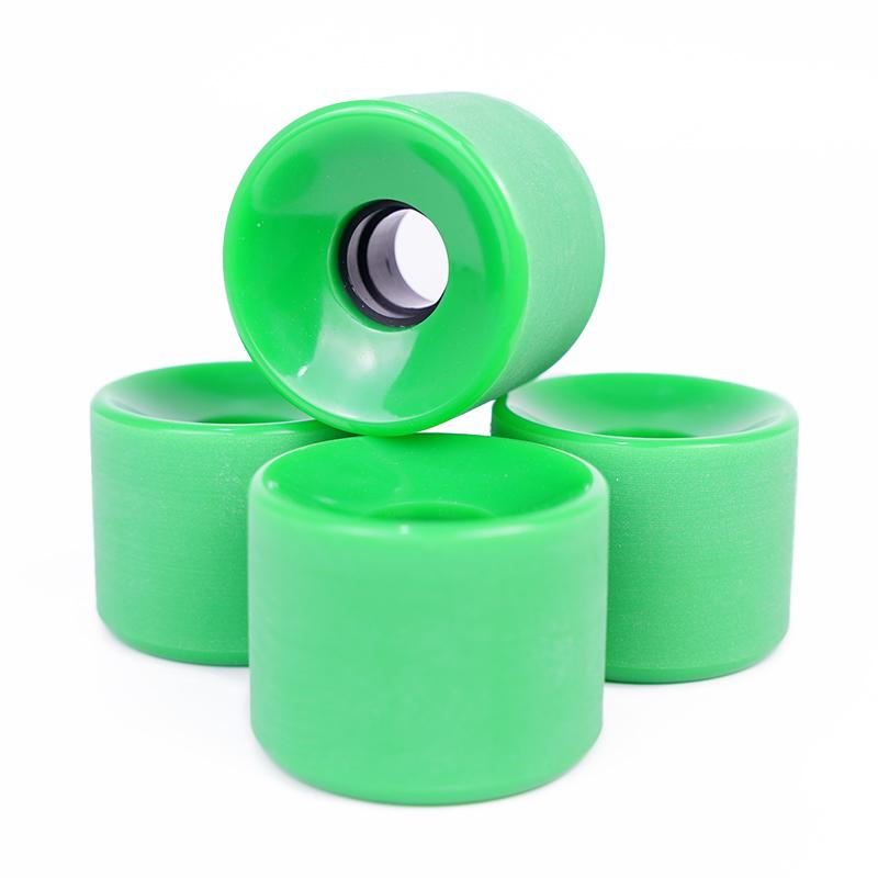 Surf Skate High Rebolund 78A 65mm Custom logo Crusing Longboard Wheels оранжевый