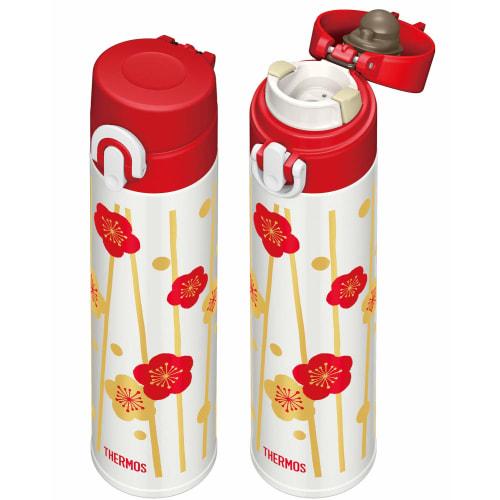 Thermos Water Bottle Made in Japan Vacuum Insulated Mobile Mug 400ml UME JOA-402 UME