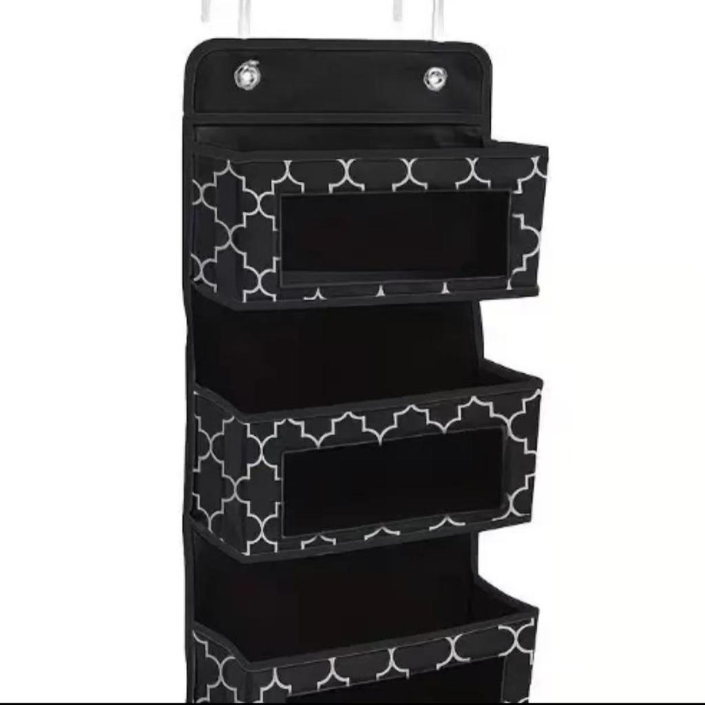 Wall-Mountable Hanging Storage Bag with Mesh Pockets for Dorms and Homes