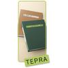 King Jim [Genuine] Tepra PRO Tape Cartridge Matte Label 18mm Wakaba Color/Black Letters 8m SB18G