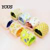 Cute Cartoon Printed Cage Accessory Quilted Hamster Bed, Print Cozy Hideout, Winter Cave Small Animal Nest Accessories for Chinchilla Gerbil