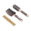 3pcs Hair Brush Comb Set: Styling Tools for Home Salon
