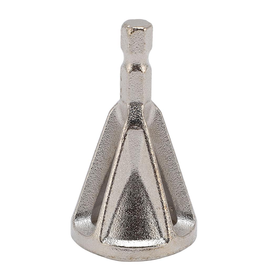 4 Stück Entgratbohrer 1/4 Zoll Sechskantschaft 3 Löcher Schnellarbeitsstahl Entgraten Außenanfasen