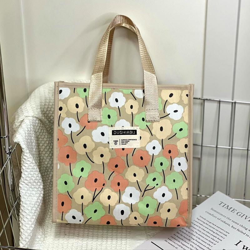 

2024 Зимняя повседневная женская маленькая цветочная сумочка Модный дизайн женская сумка Высокое качество печати ЖЕНСКИЕ дорожные портативные сумки-тоут для мамочек бежевый