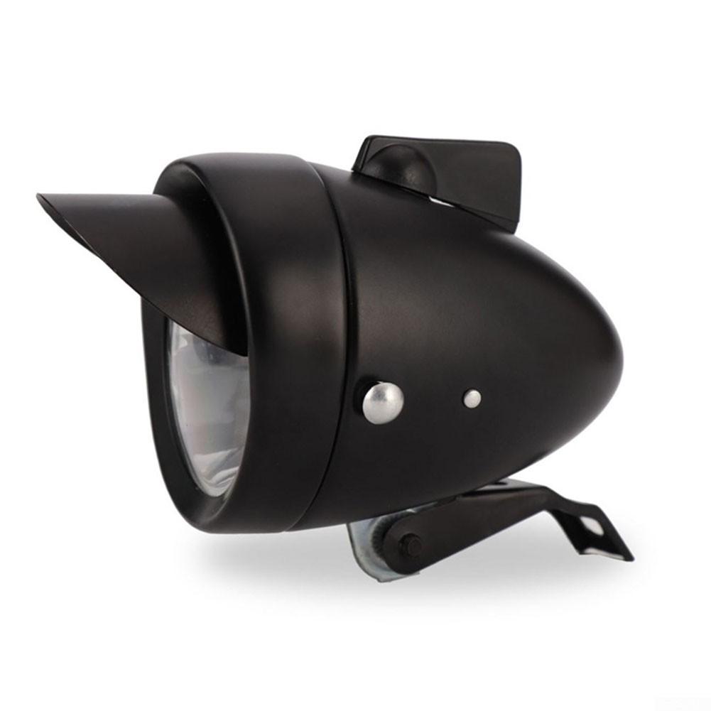 Cyklistické světlomety Klasická přední Retro kovová skořepina