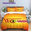1. FC Union Berlin Pattern Bedding Set Quilt Cover Pillowcase Home Decor Gift (1 * Duvet Cover + 2 * Pillowcase, Without Core)