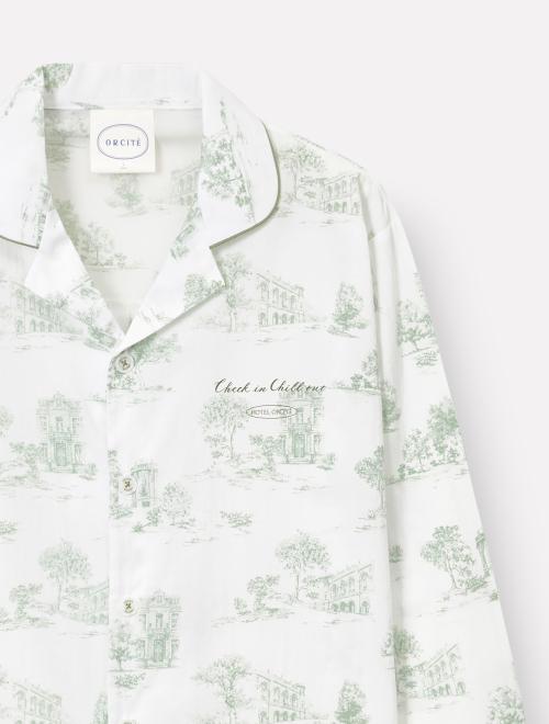 [ORCITE] Eluang Long Sleeve Pajama Set H003 [Shipped from Korea] 100% Authentic