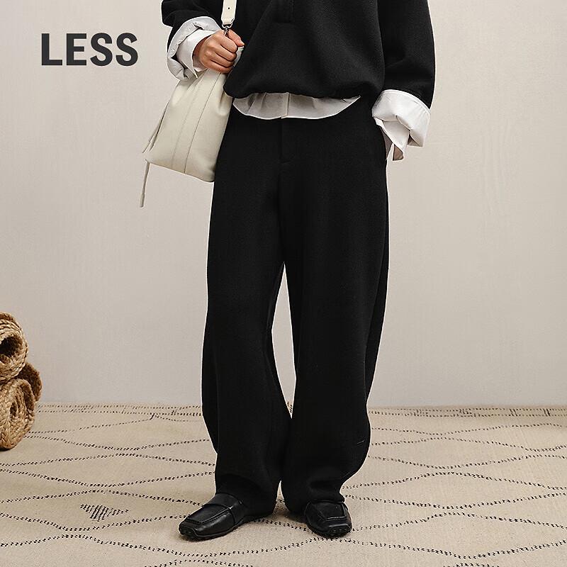 LESS 2025 Winter Straight-Leg Casual Pants