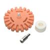 Professional 4Inch Decal Adhesive Removal Eraser Wheel Efficient Polishing Function For Metal Plastic Glass Surfaces