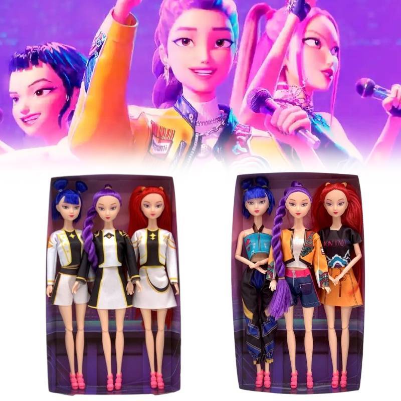 Kpop Demon Hunters Pvc Baby Doll Toy For Trendy Collectors Decoration