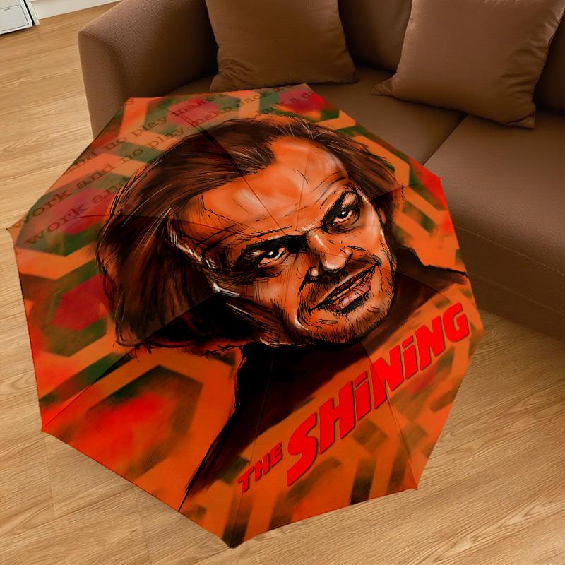 1pc Jack Nicholson The Shining Automatic Open/Close Umbrella Compact Folding Umbrella with 8-Rib Shaft Lightweight Esign, for Women/Men1201A