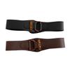 Elastic Womens Contemporary Waist Belt Sleek Design Available In Classic Black And Brown
