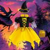 Halloween Cos Play Costume Children's Costume Witch Princess Dress Little Girl Cross-border Stage Performance Costume BB10